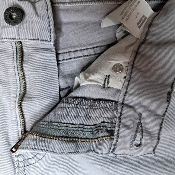 Levi’s 510 Super Skinny Fit Jeans Men’s 29 Grey Stretch Twill - Picture 4 of 16